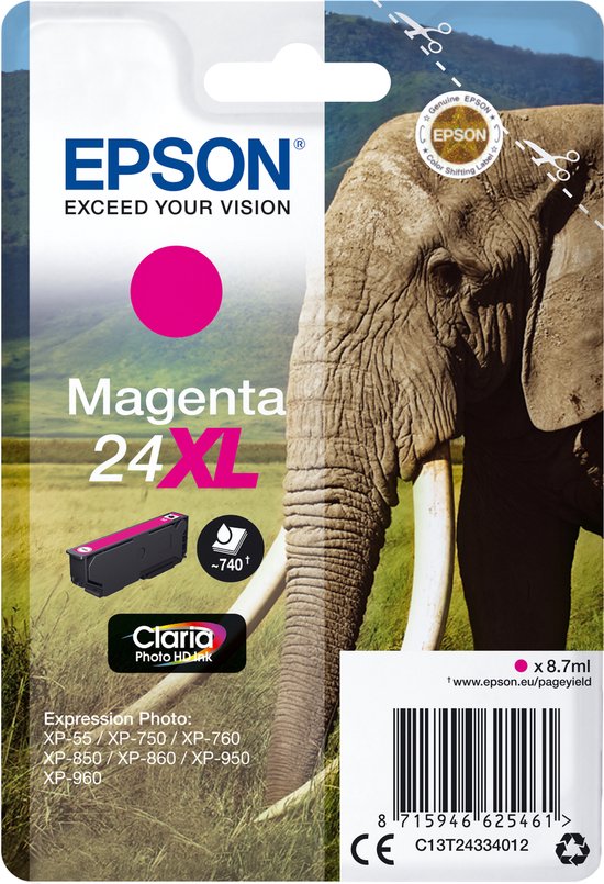 EPSON T2433XL MAGENTA