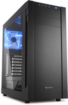 Sharkoon TG4M RGB midi tower behuizing Zwart | 2x USB-A | RGB | Tempered Glass