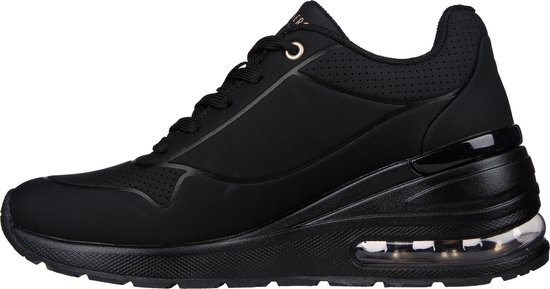 Skechers MILLION AIR - ELEVATED AIR dames sneakers - Zwart - Maat 36 |  bol.com
