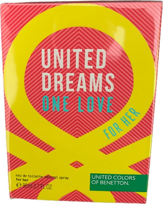 United Colors Of Benettone United Dreams One Love - Eau de Toilette - 80ml