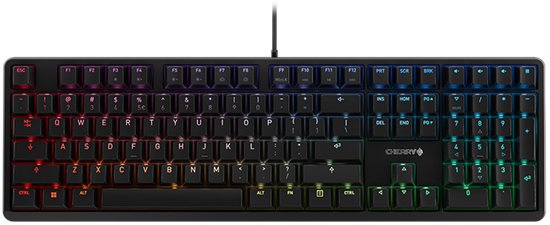 CHERRY G80-3000N RGB toetsenbord USB QWERTY Engels Zwart