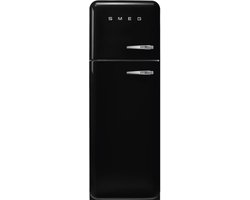 Smeg FAB30LBL5 - Koel- en vriescombinatie - Scharnier links - Zwart