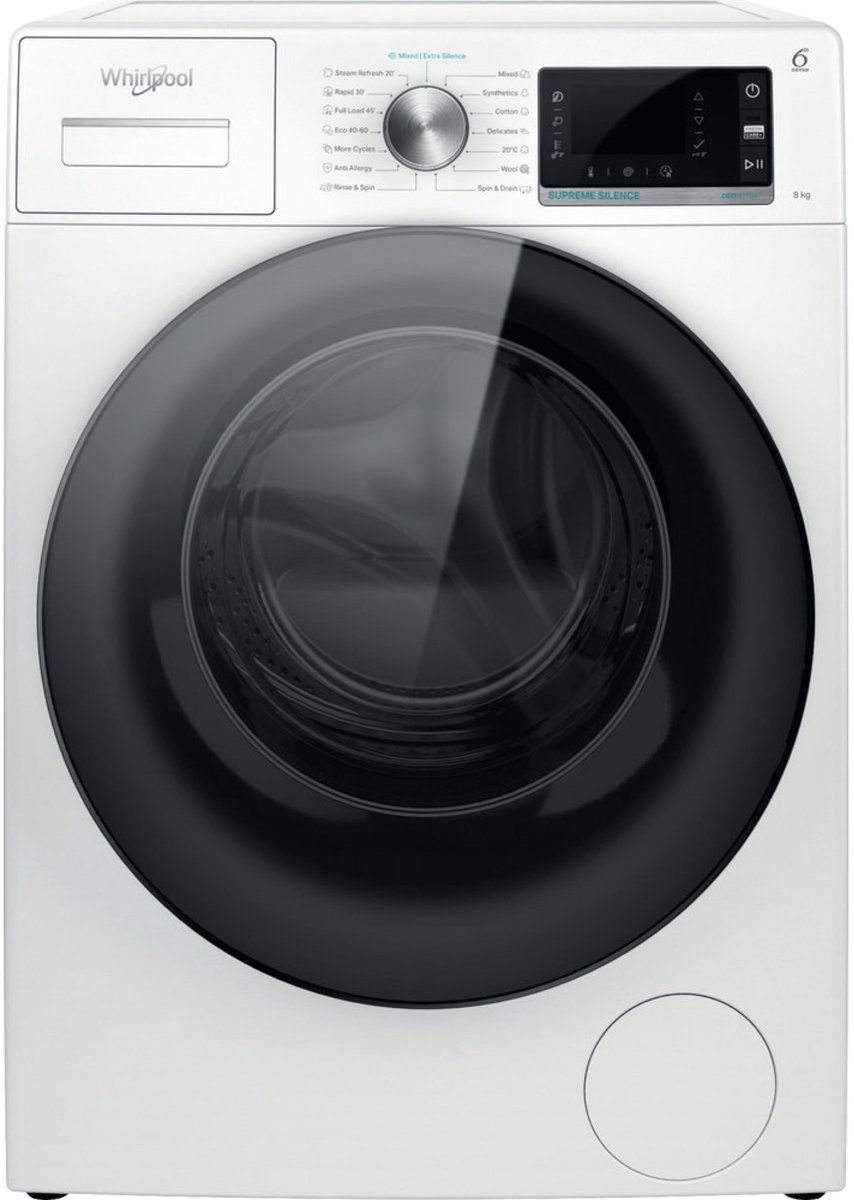 Bol.com Whirlpool W845WB EE | Wasmachine | Steam | Label A aanbieding