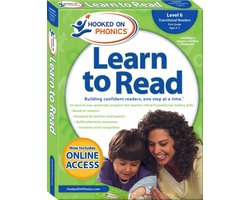 Omslag van Hooked on Phonics Learn to Read Level 6, First Grade Ages 6-7