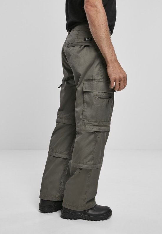 Exxtasy Heren Pelham Wandelbroek Zwart Maat 50 - www