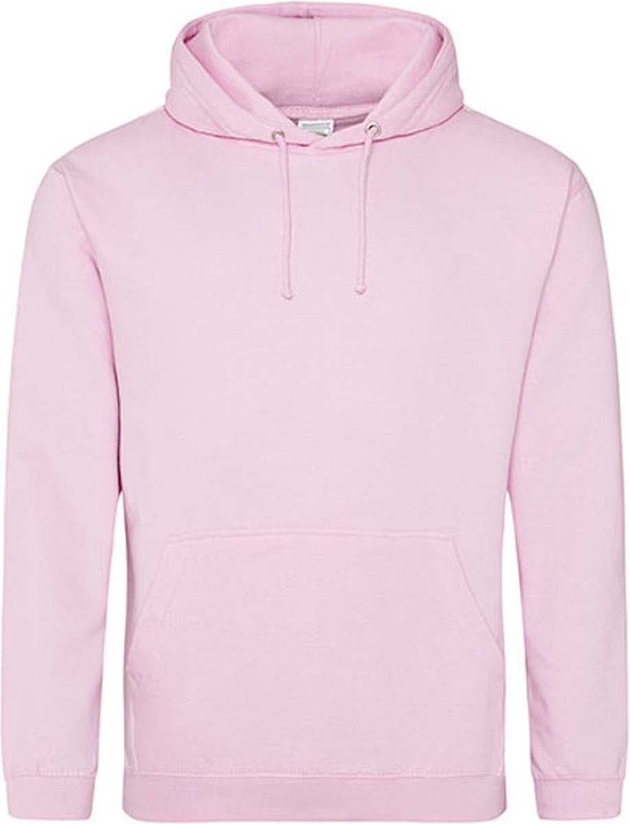 AWDis Just Hoods Baby College Hoodie Kids 12-13 jaar Roze
