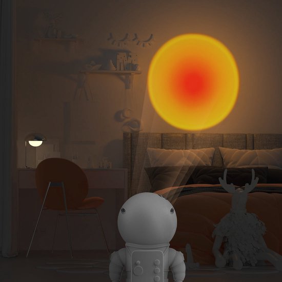 MOB Nachtlampje Astronaut AstroLight Sunset Projector van MOB — afbeelding 3