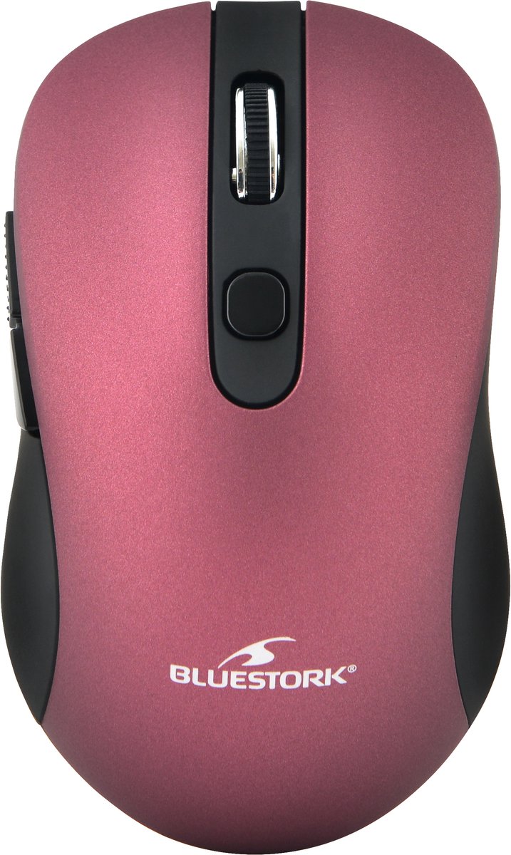 Wireless Mouse Bluestork BLU3760162063967 Maroon