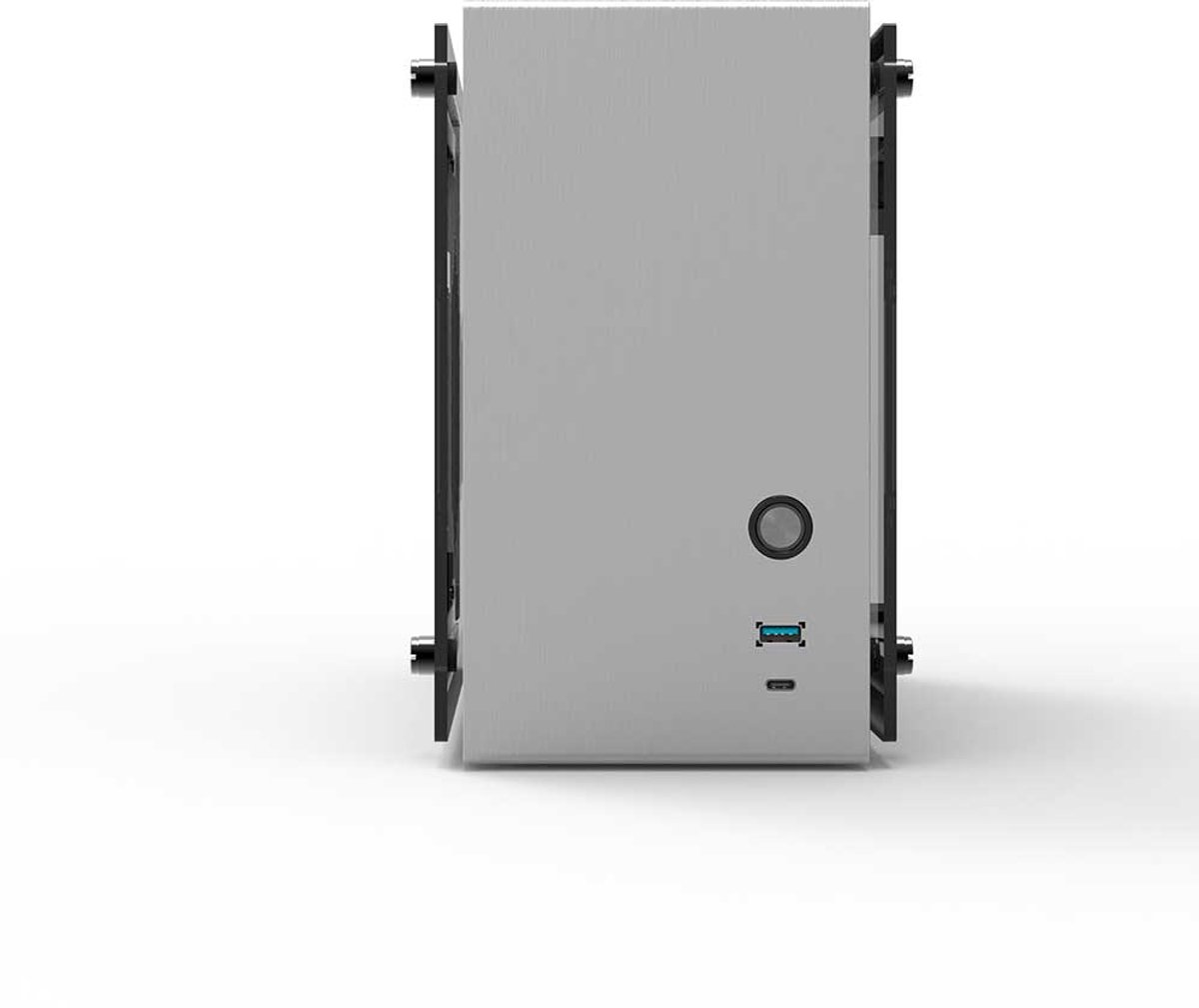 Zalman M2 Mini-Silver Mini Tower Zilver