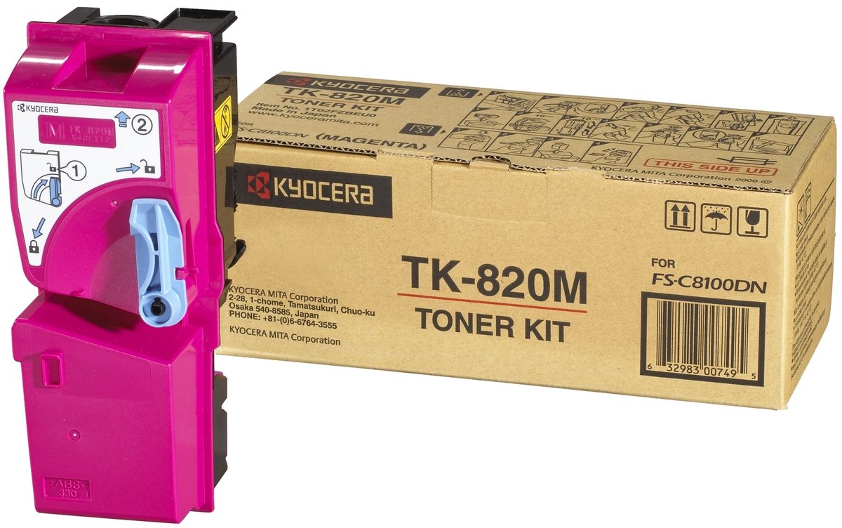 Kyocera Tonercartridge TK-820M magenta