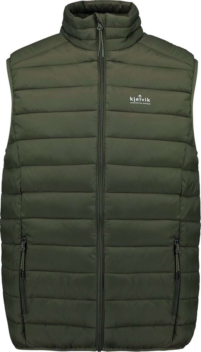 Kjelvik Haldor Bodywarmer Heren Groen