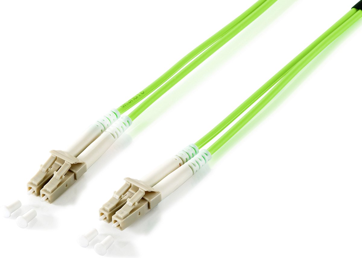 Equip 255719 InfiniBand en Glasvezelkabel 0,5 m LC Groen
