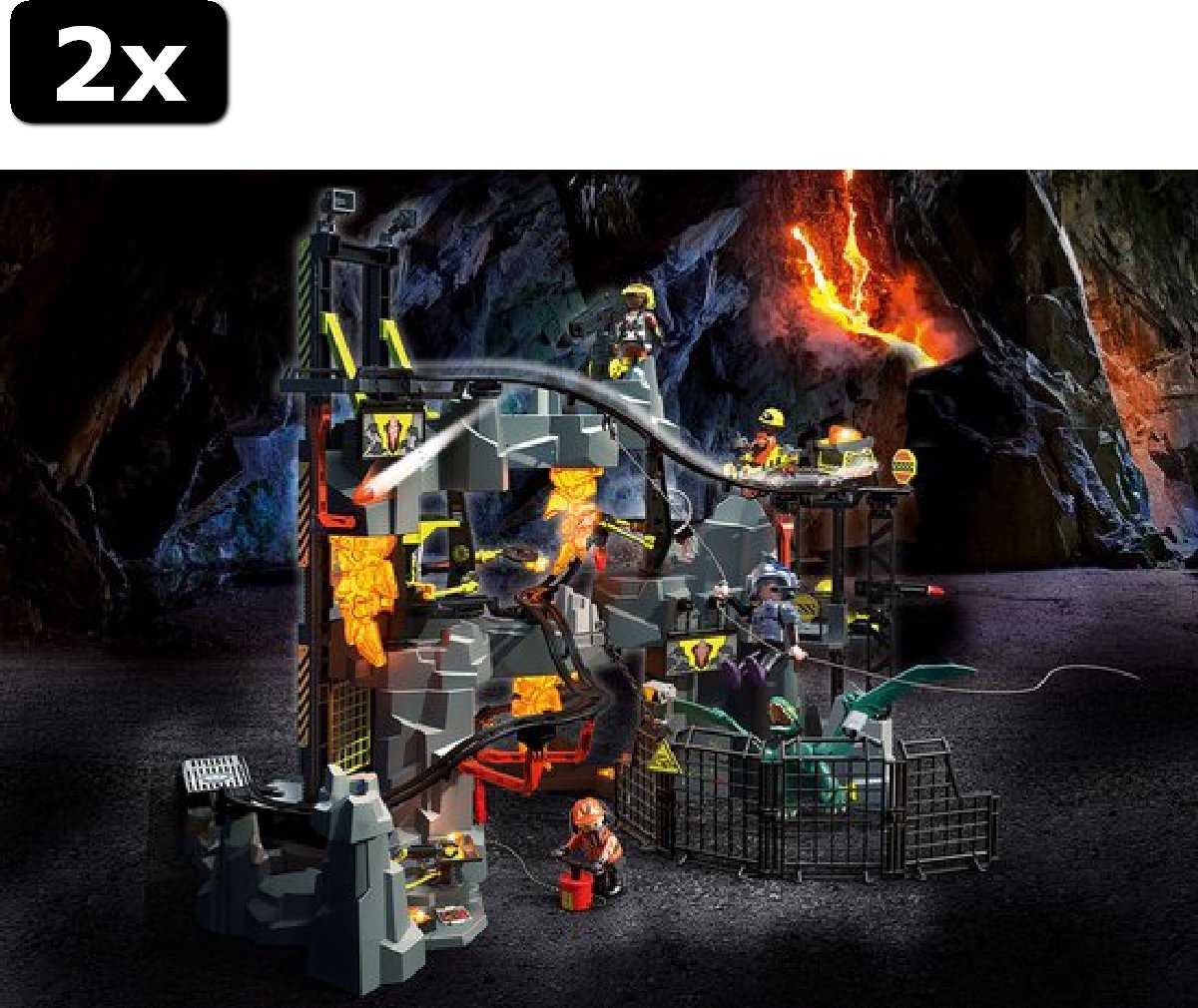 2x PLAYMOBIL Dino Rise Dino Mine - 70925 | bol.com