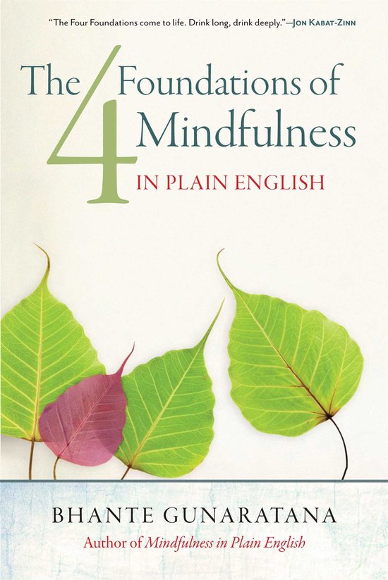 Four Foundations Mindfulness Plain Engli
