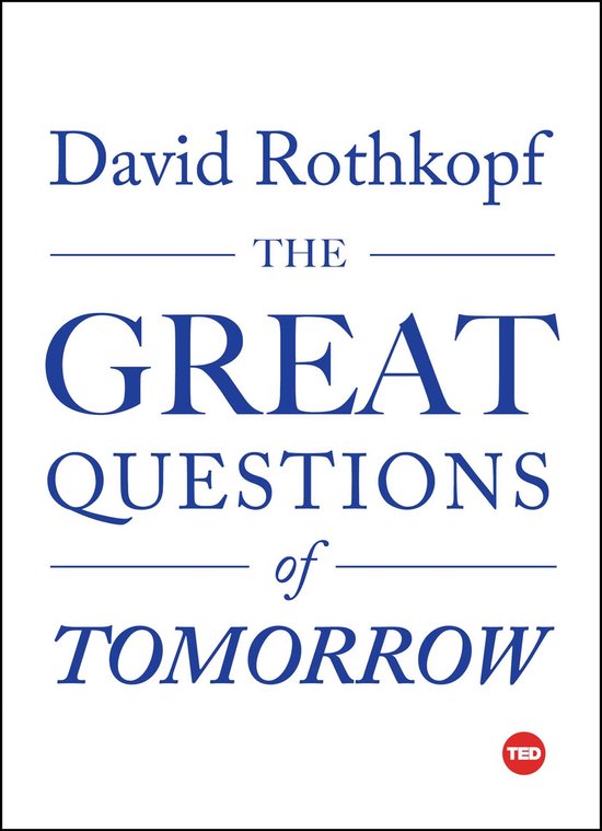 The Great Questions of Tomorrow - cover