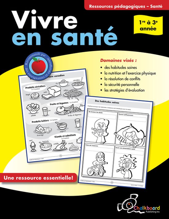 Health Activities- Vivre En Sante 1-3 - cover
