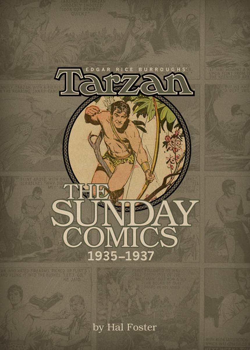 Edgar Tarzan Sunday Comics V3 1935 1937 9781616557539 Hal Foster Boeken bol foto
