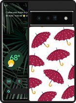 Pixel 6 Pro Hardcase hoesje Paraplu's - Designed by Cazy