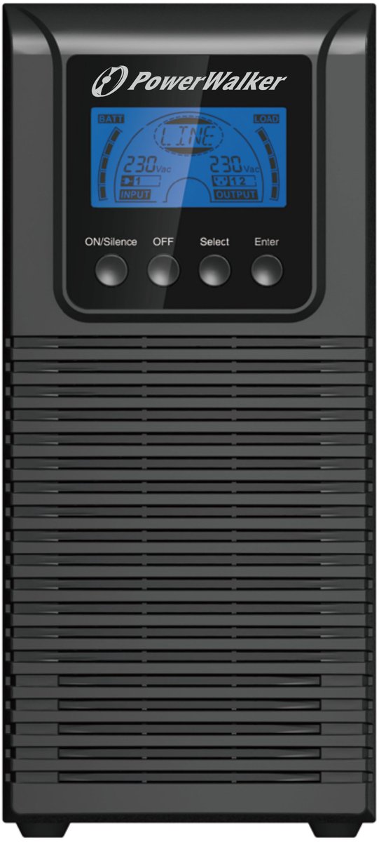 PowerWalker VFI 1000 TGS Dubbele conversie (online) 1 kVA 900 W 3 AC-uitgang(en)