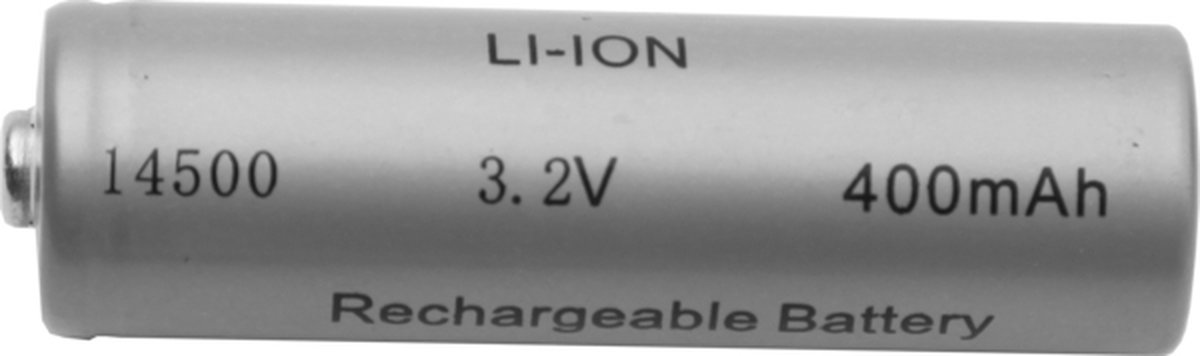 Star Trading 12.478-03, Oplaadbare batterij, Lithium-Ion (Li-Ion), 3,2 V, 1 stuk(s), 400 mAh, Zilver