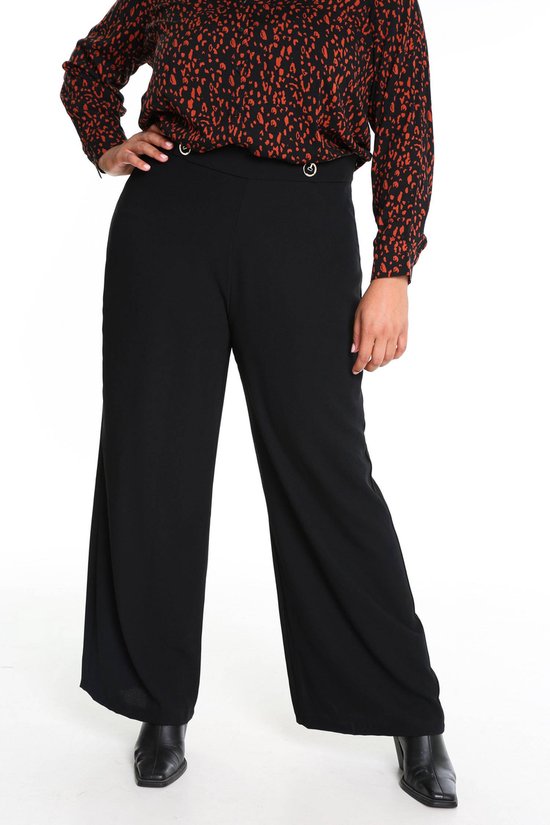 Dames Leren Broek Met Achterrits - Skinny Kunstleer Legging