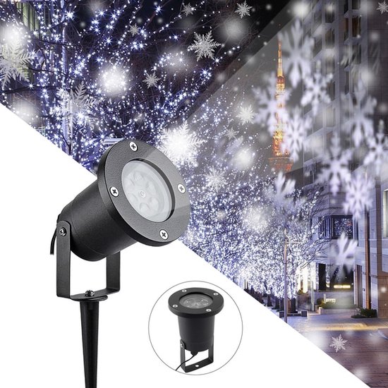 Hamonylife Kerstprojector met sneeuw Kerstlaser Led laser projector