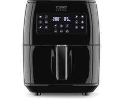 CASO Airfryer AF 600 XL - Hetelucht friteuse XL, 6 Liter, 1700 Watt, 12 programma's, Inclusief Shake reminder
