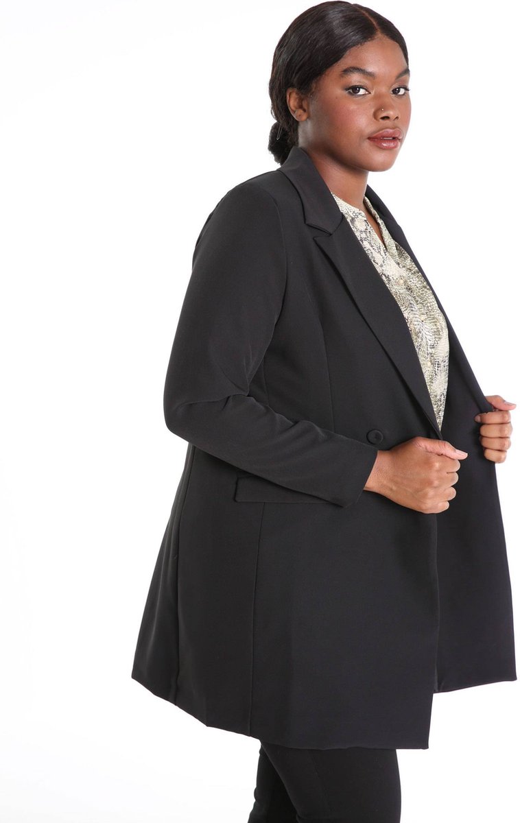 Promiss Halflange, effen blazer