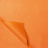 Zijdevloei papier oranje 50x70cm 100 vel