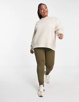 Nike Women's oversized Crew Sweatshirt Beige (Plus Size) 1X