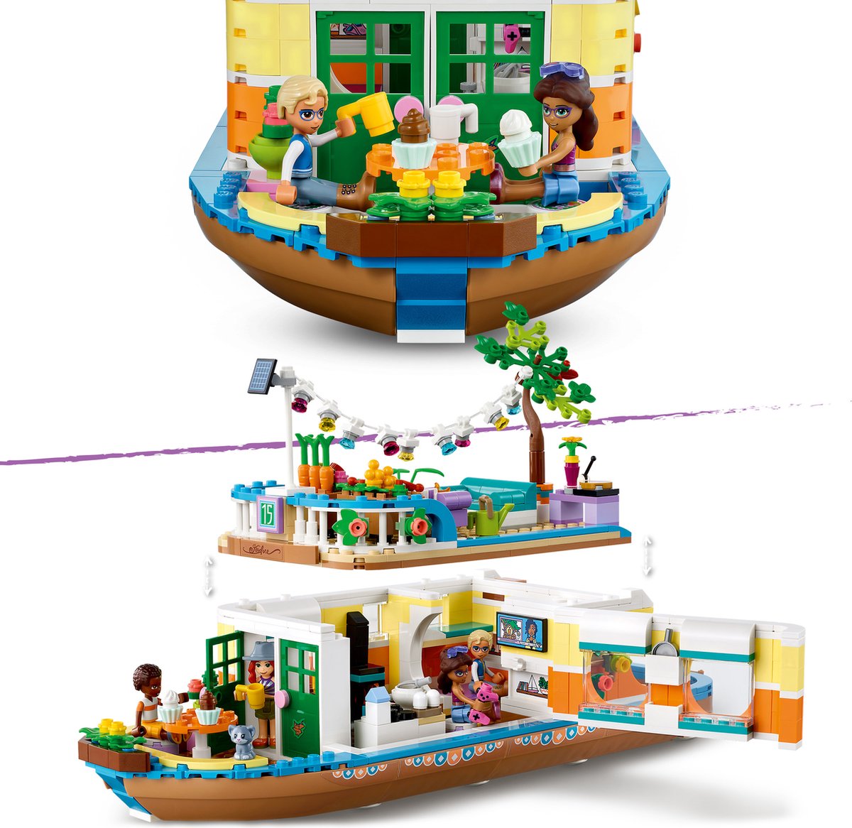 LEGO Friends Woonboot - 41702 — afbeelding 2