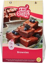 FunCakes Bakmix voor Brownies - Browniemix - Cakemix - Glutenvrij - 500g
