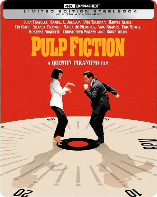 Pulp Fiction (4K Ultra HD Blu-ray) (Steelbook)