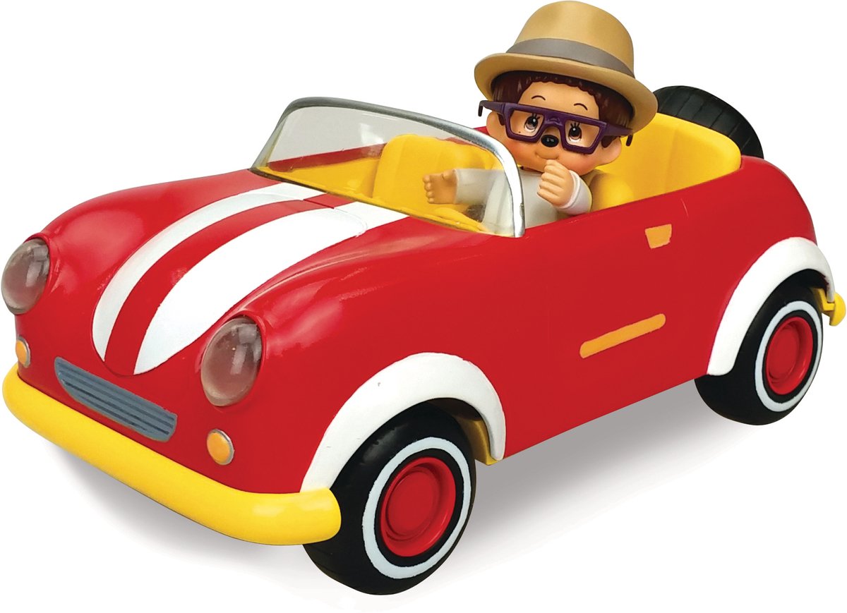Silverlit Monchhichi Auto met Willow - Speelfigurenset