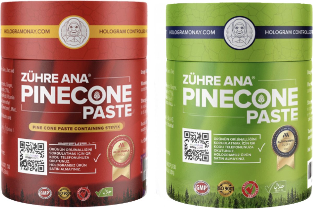 Zuhre Ana - Pinecone - Stevia - 2 Taste's - 1 Mission - 100% Natural