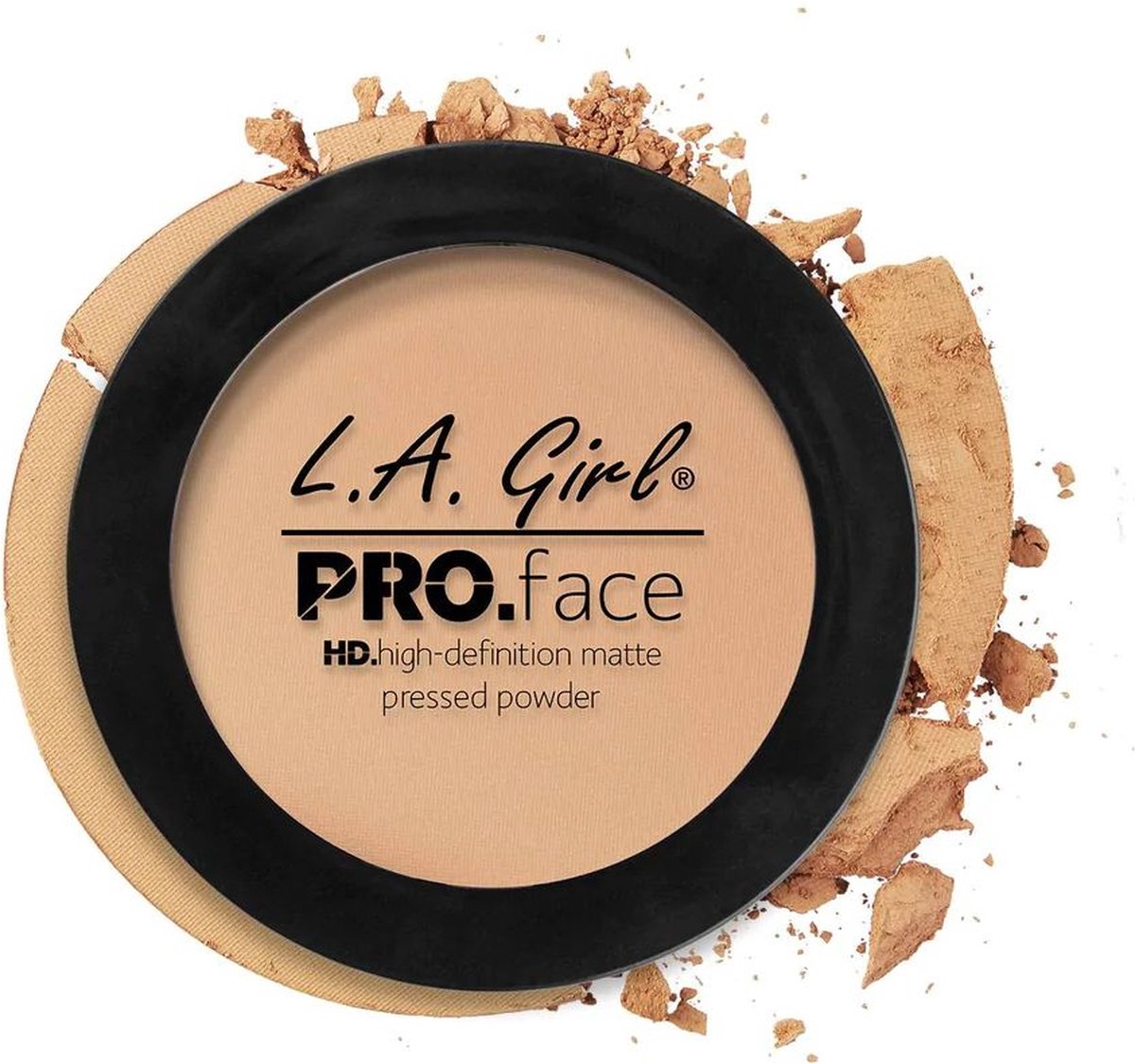LA Girl Pro Face Matte Pressed Powder - Nude Beige (GPP605)