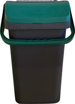 Poubelle Mari 40 litres - poubelle - verte - tri des déchets bio - GFT - poubelle de tri - poubelle de tri