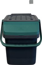 Mari afvalbak 28 liter - afvalemmer - groen - afvalscheiden organisch - GFT - sorteer afvalbak - sorteer bak