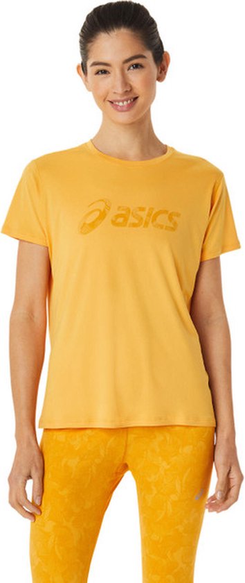 ASICS RunKoyo Shirt Dames - sportshirts - geel - Vrouwen