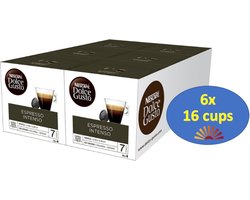 Nescafé Dolce Gusto Espresso Intenso capsules - 6x16 cups = 96 koffiecups
