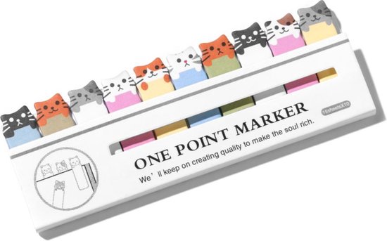 Post-it Post-It notes markers, marque pages, 50 feuilles, paquet de 10  blocs