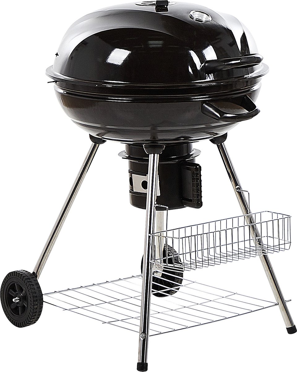 Beliani MARAPI - Houtskoolgrill - zwart - Staal