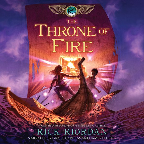 Throne of Fire, The, Rick Riordan | 9781368096300 | Boeken | bol