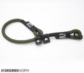 51 Degrees North - Wanderful - Collar - Nylon - Rope - Khaki - 35-40cmx8mm