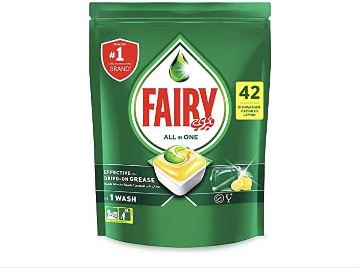 Fairy Platinum Pastilles pour lave-vaisselle tout en 1 75pcs