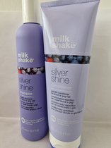 Milk Shake SILVER SHINE DUO Shampooing 300ml et Après-shampooing 250ml