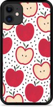 iPhone 11 Hardcase hoesje Appels - Designed by Cazy