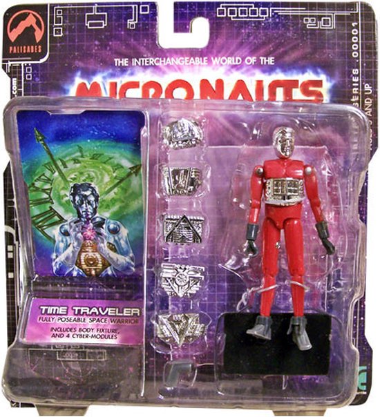 Palisades Toys Time Traveler Micronauts Actiefiguur