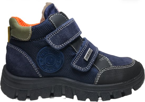 Naturino Kibo - mt 30 - velcro's warme lederen bottine - Navy