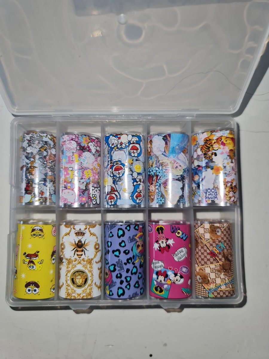 Goedkoopste Nagelfolie- transferfolie- nageldecoratie- nailart